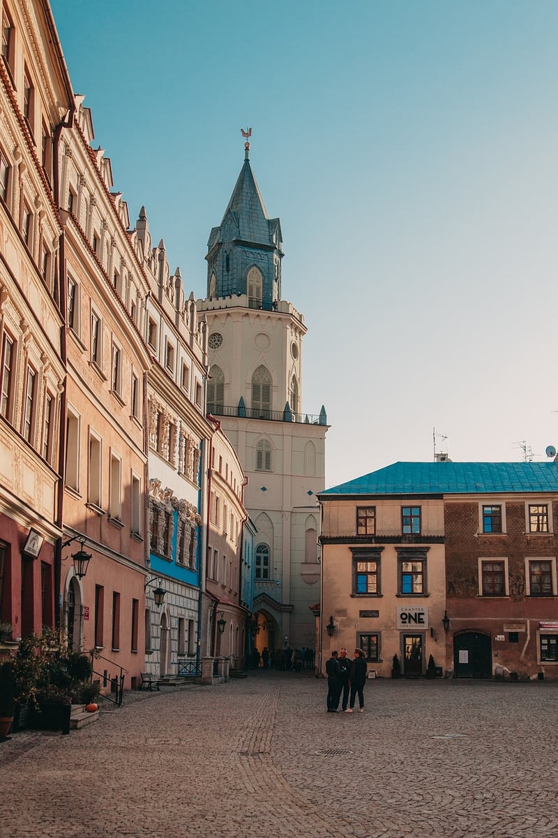 Exploring a charming old town